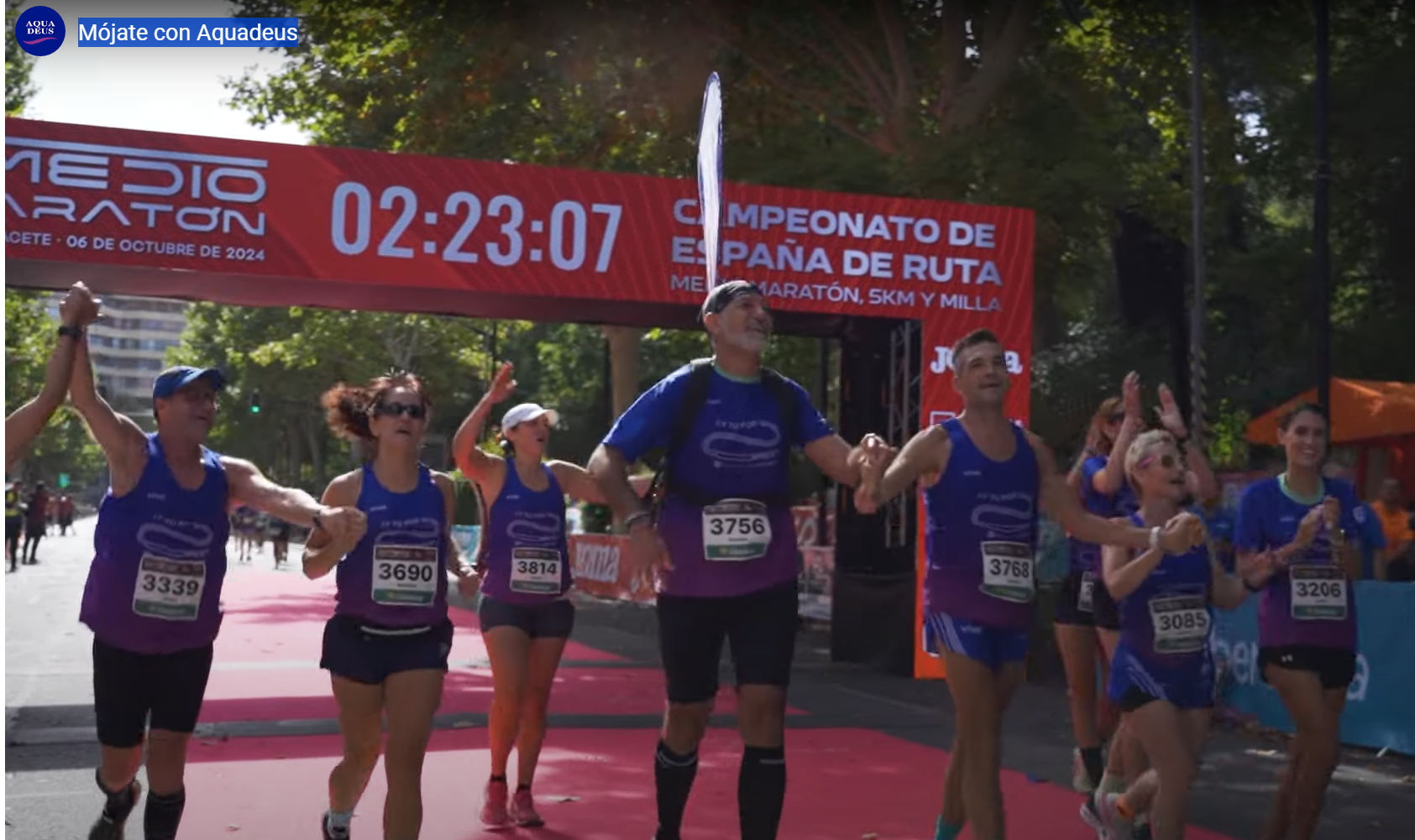 AQUADEUS cierra su 25 Aniversario con una celebración de la vida equilibrada, la superación personal y el deporte saludable