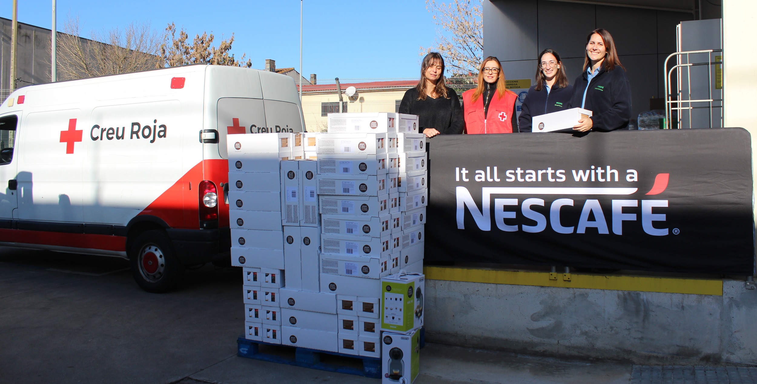 Nestlé dona 13.000 cápsulas de café de Nescafé Dolce Gusto para las personas vulnerables de Girona