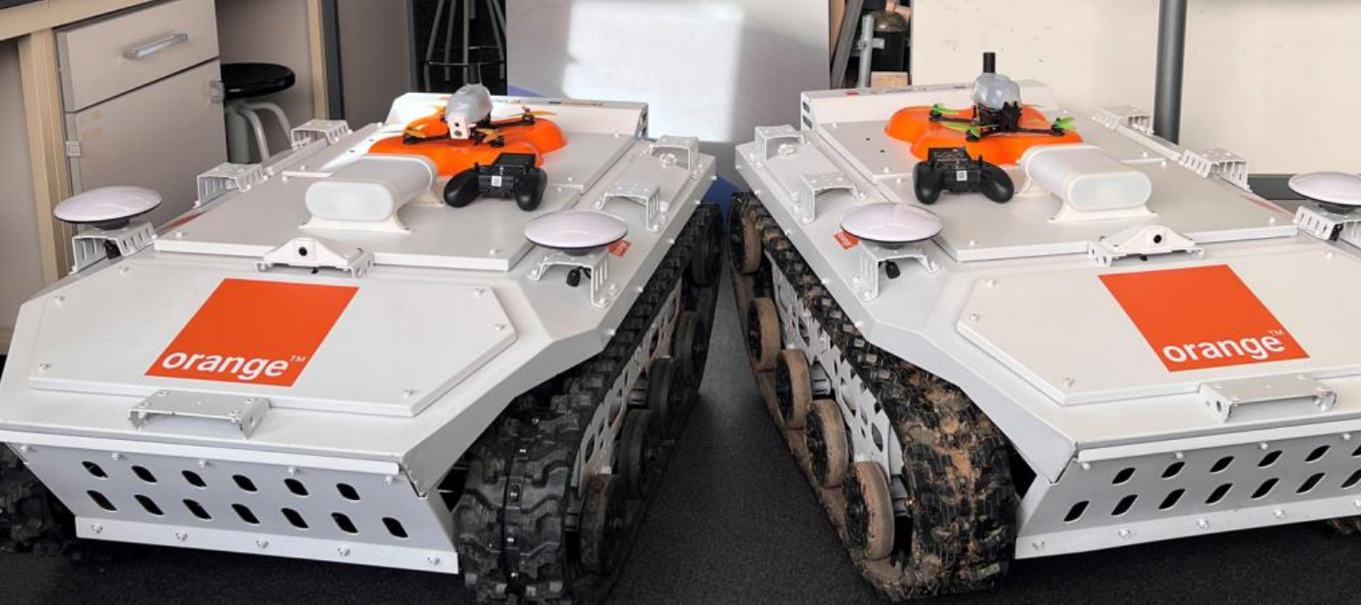 Robots autónomos y drones conectados con 5G SA para la prevención de incendios, novedades de MasOrange para el MWC