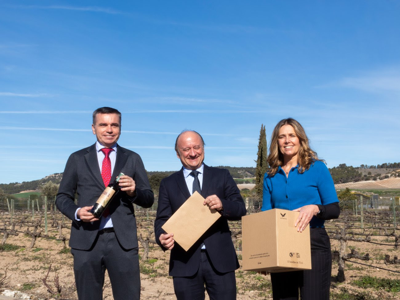 El proyecto Vinebox de Ence, Matarromera y Alma Carraovejas logra certificación para reciclar restos de poda