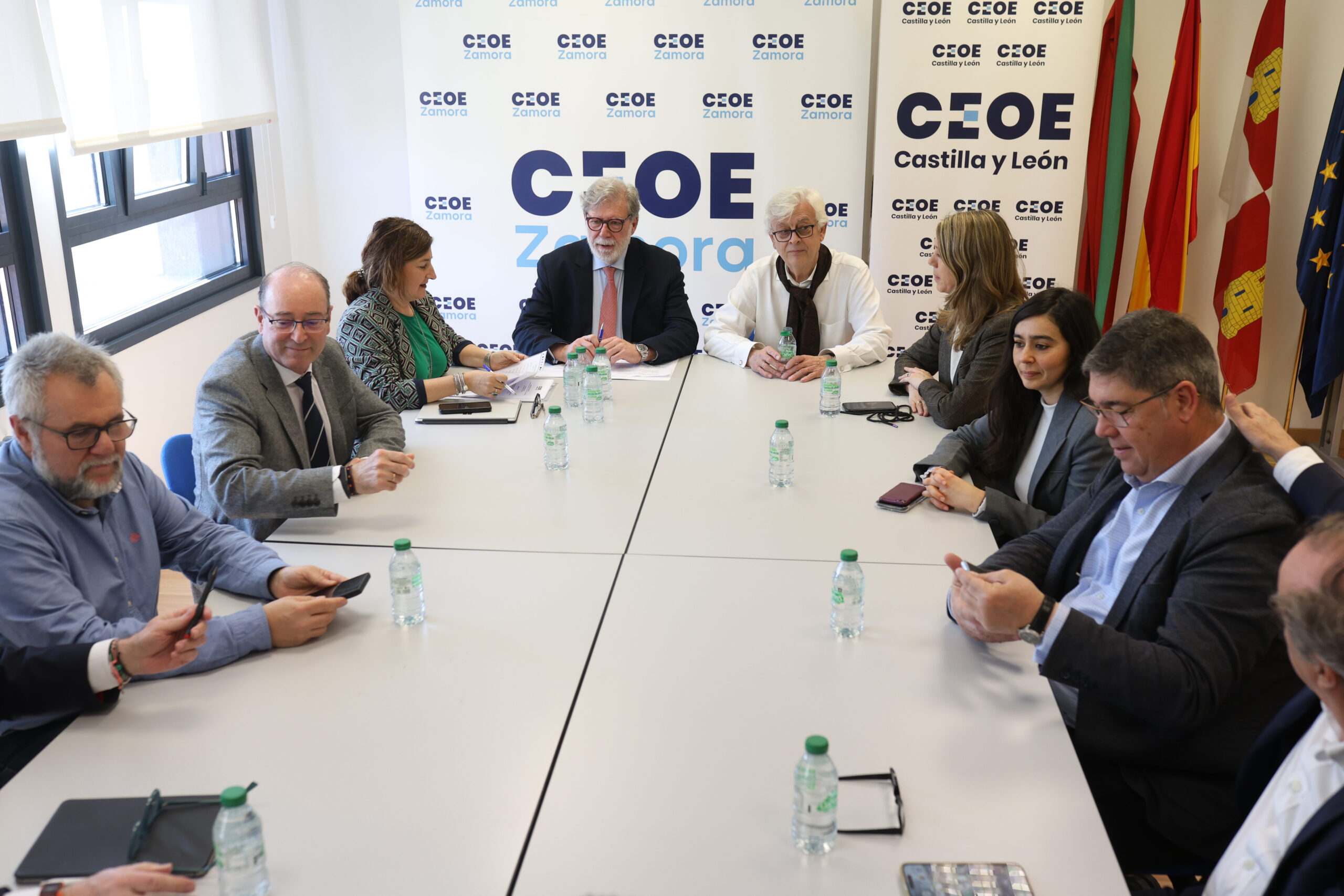 Aparicio insiste en que CEOECyL «nunca se ha apartado del diálogo social y el PP tampoco»