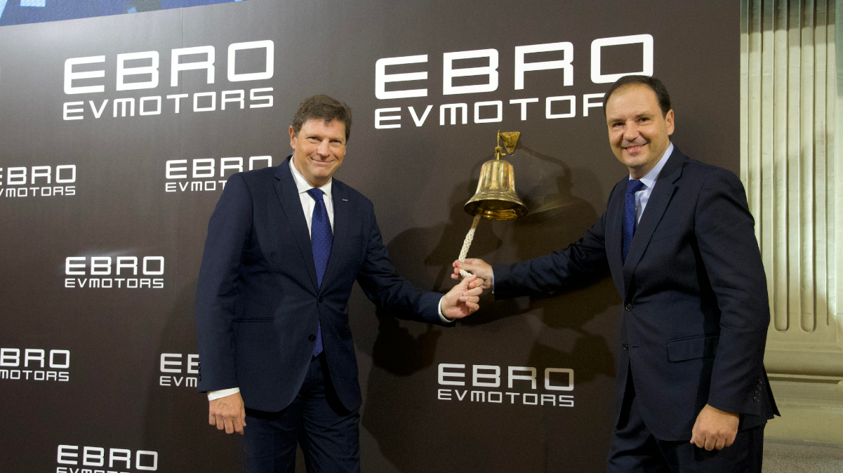 EV Motors pasa a llamarse Ebro EV Motors desde este miércoles en el BME Growth