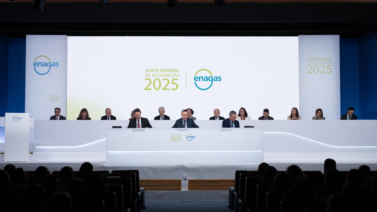 Los accionistas respaldan la gestión y la estrategia de crecimiento de Enagás basada en el hidrógeno