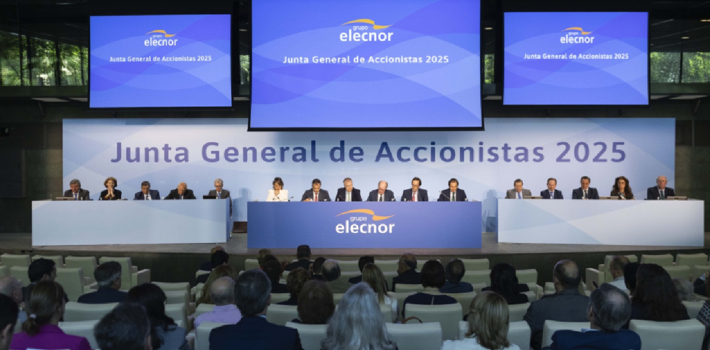 Dividendo total de Elecnor: 9,25 euros, 40% de rentabilidad por acción