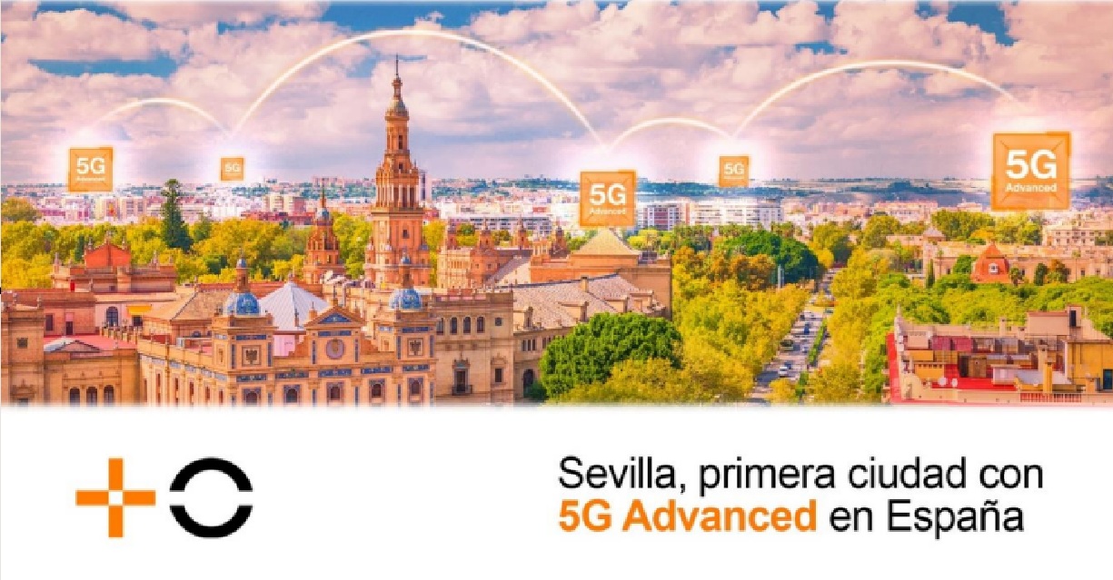 MasOrange, primer operador en España en desplegar la tecnología 5G Advanced, la nueva revolución móvil que anticipa el 6G