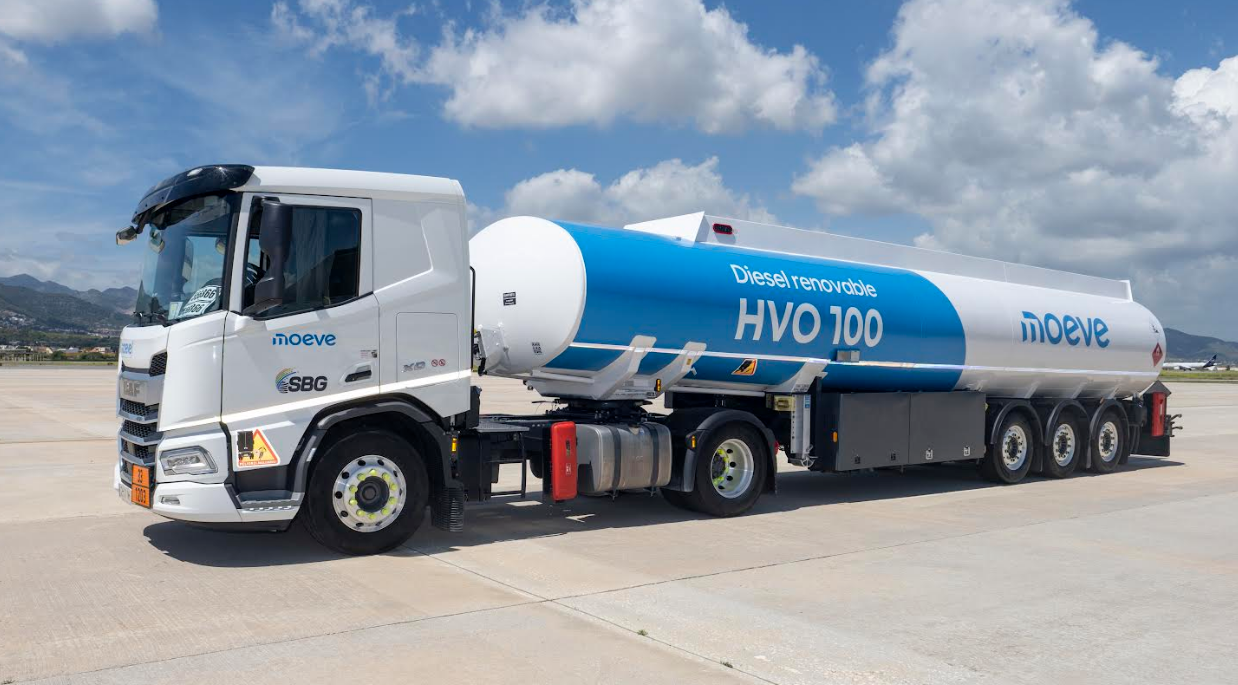 South y Moeve apuestan por el uso del diésel renovable HVO100