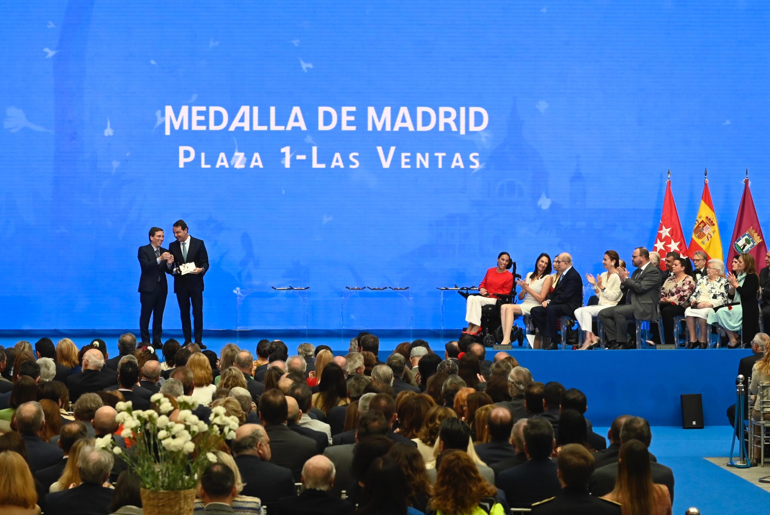 Plaza 1, premiada con la Medalla de Madrid por el fomento de la Cultura e impulso a la economía