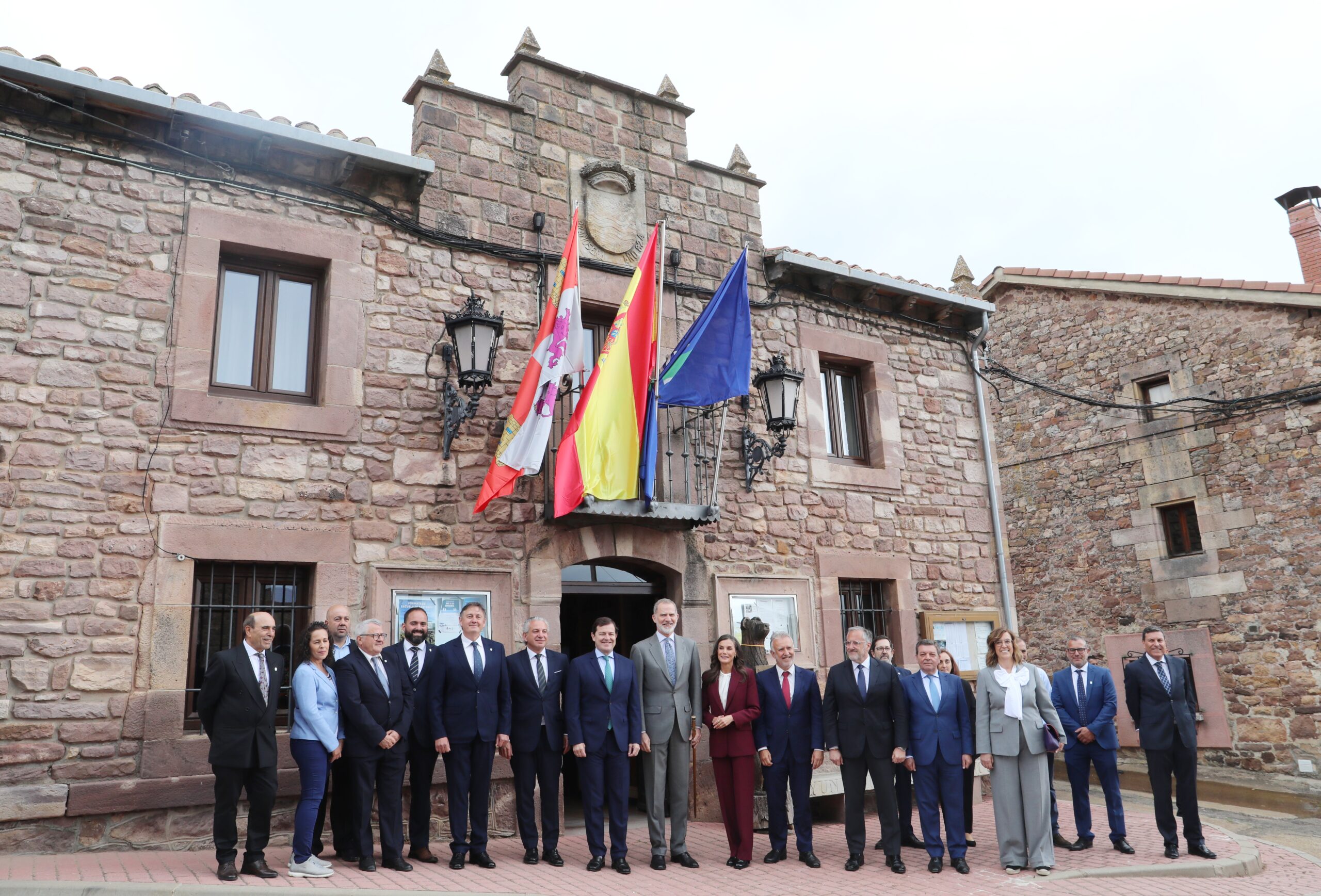 Los Reyes presiden los actos del 1.200 aniversario del Fuero de Brañosera
