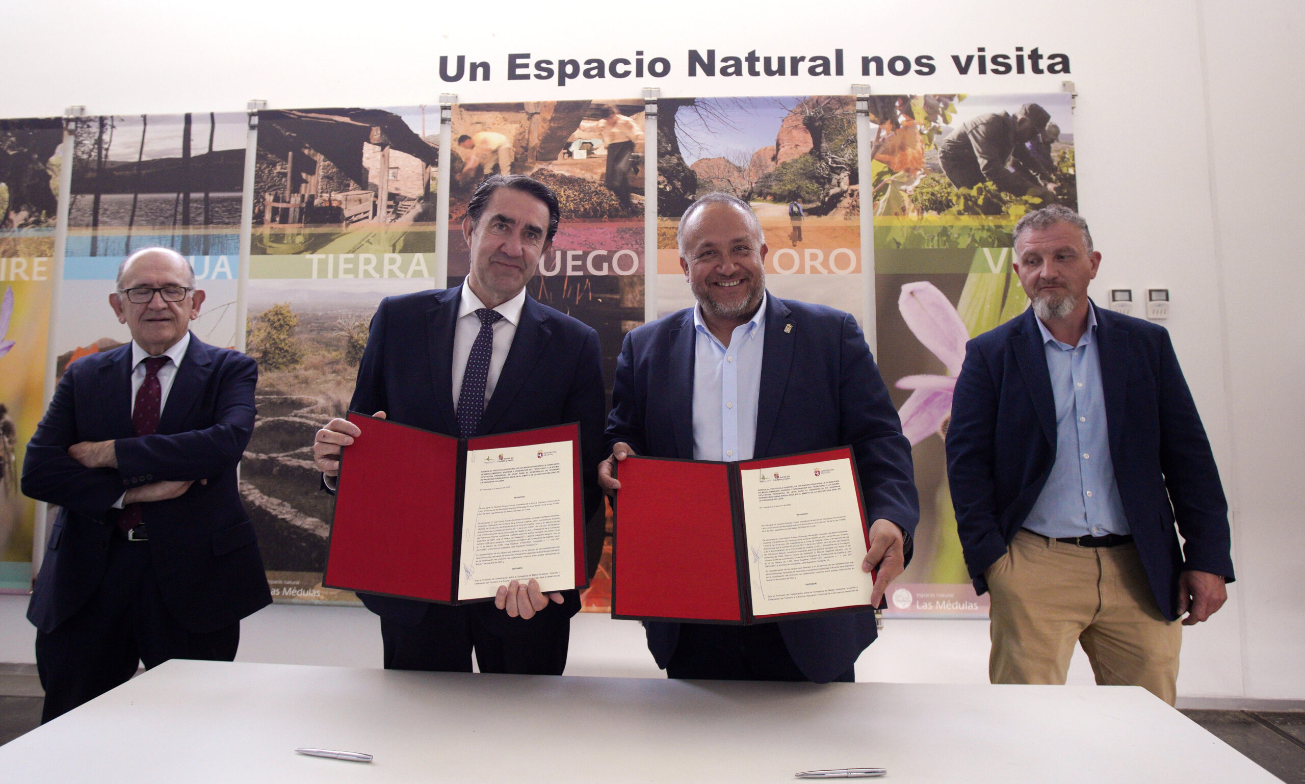 Medio Ambiente y Diputación de León invierten 9 millones en infraestructura turística en varias comarcas