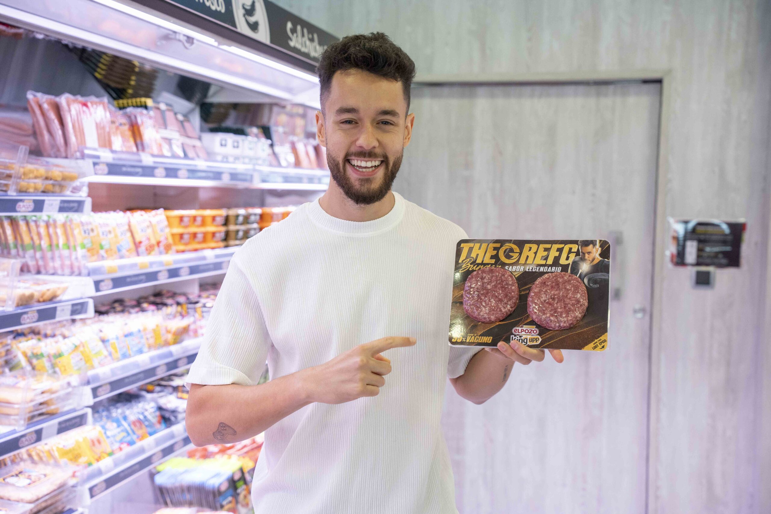ElPozo King lanza una hamburguesa cocreada con The Grefg, referente digital de la Generación Z