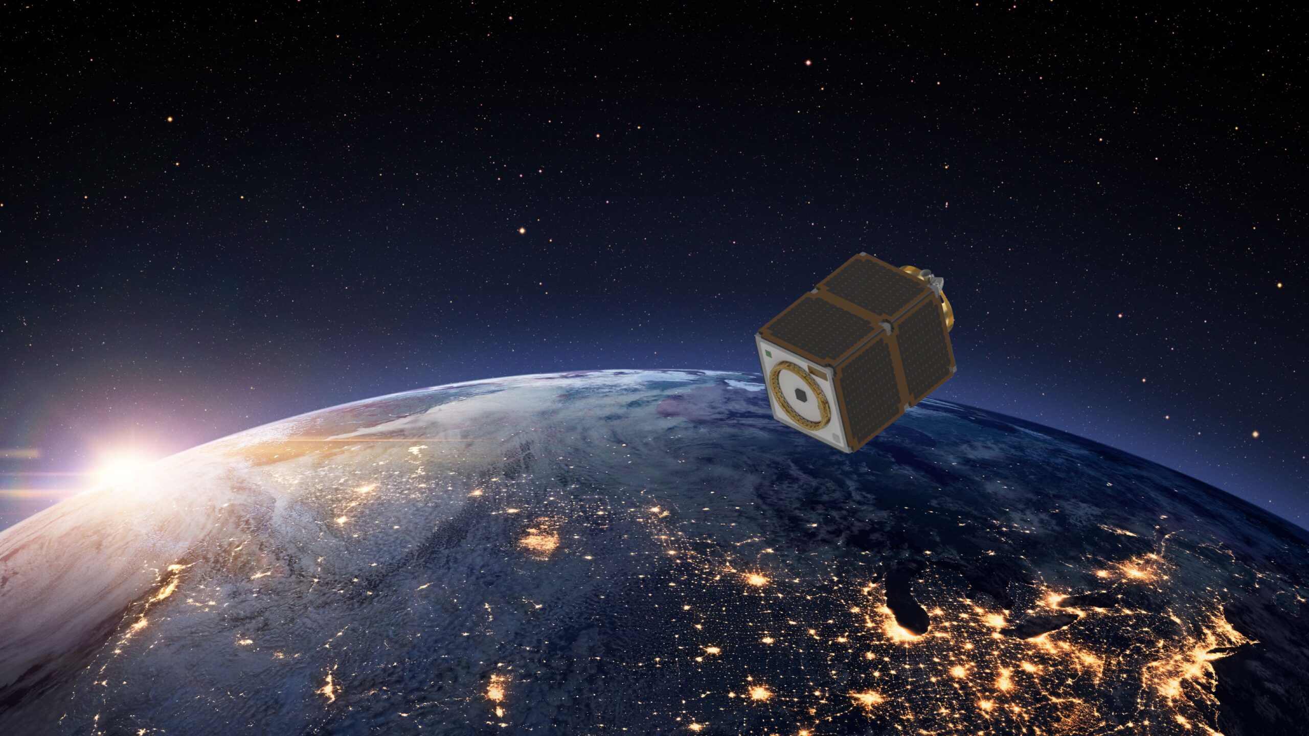 Indra prevé lanzar al espacio en 2026 su plataforma de observación de la Tierra Mini4EO