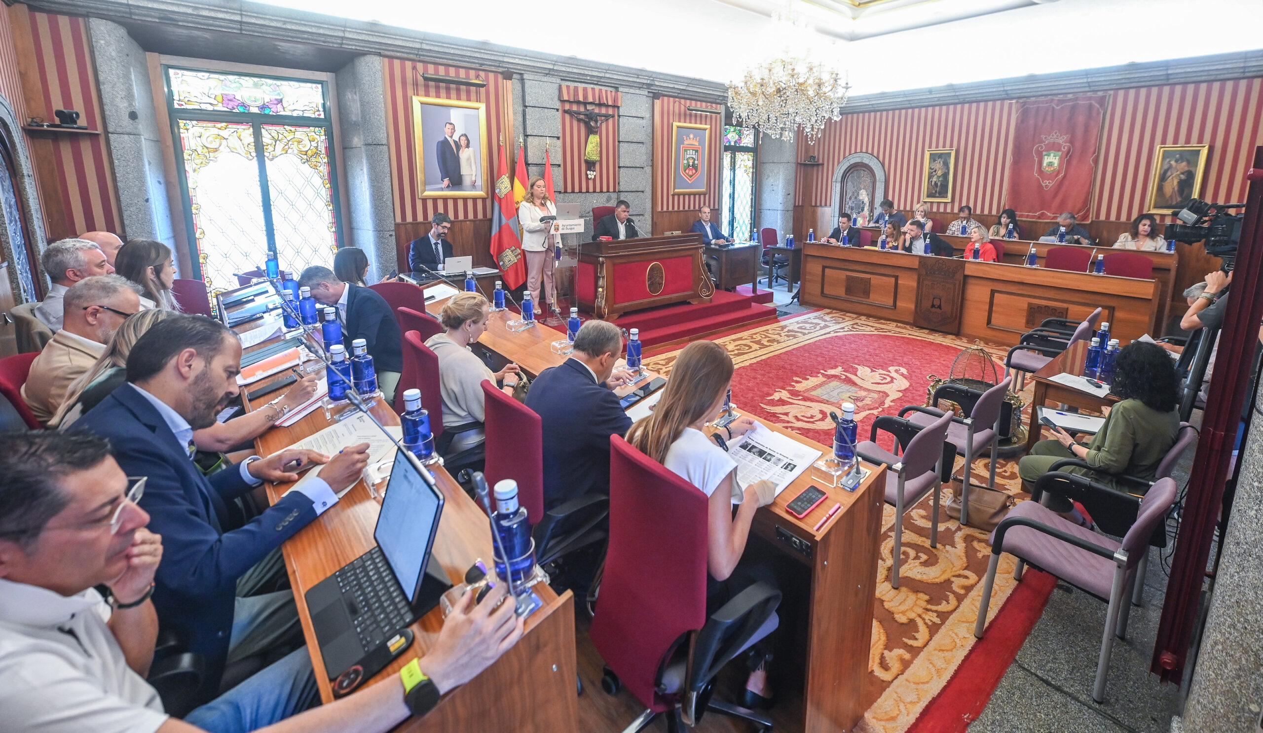 Inversiones de 41 millones, amortización de deuda y mejoras en saneamiento, en el balance de Ayala en Burgos