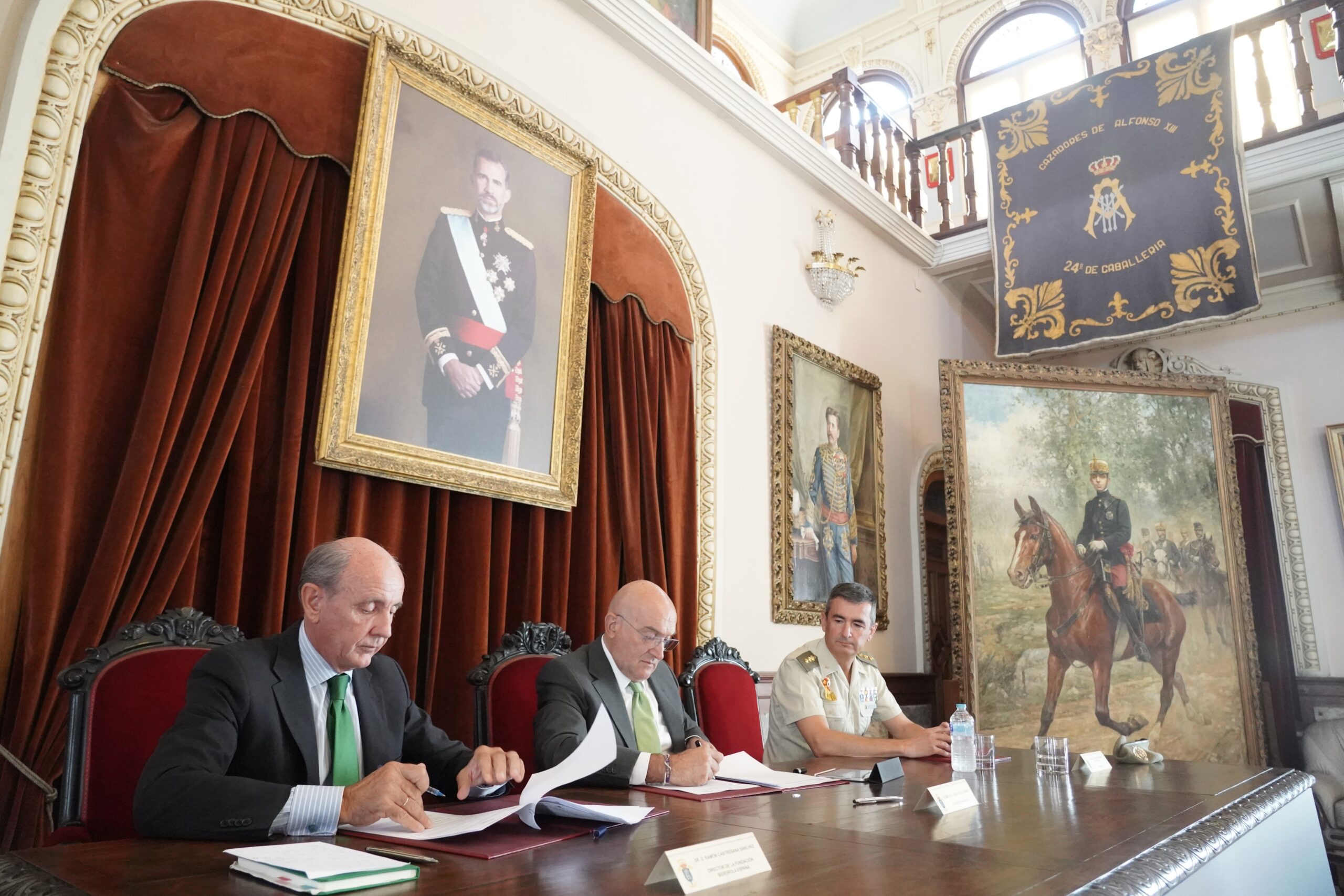 Ayuntamiento de Valladolid y Fundación Iberdrola destinan 88.000 para iluminar la Academia de Caballería