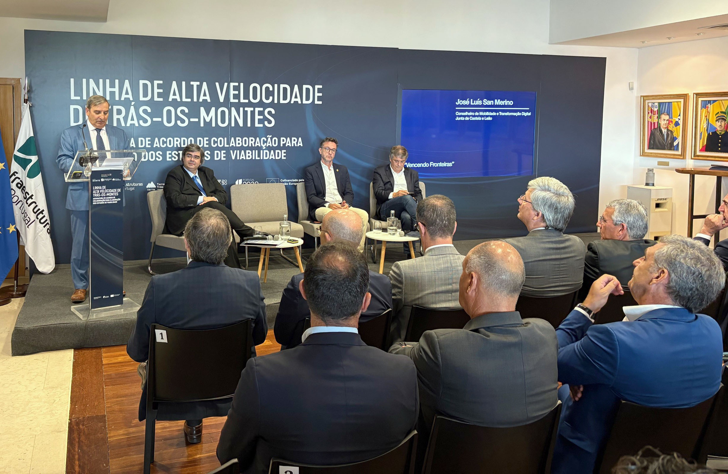 Movilidad y administraciones portuguesas impulsan la línea Bragança-Oporto con la vista en el Corredor Atlántico