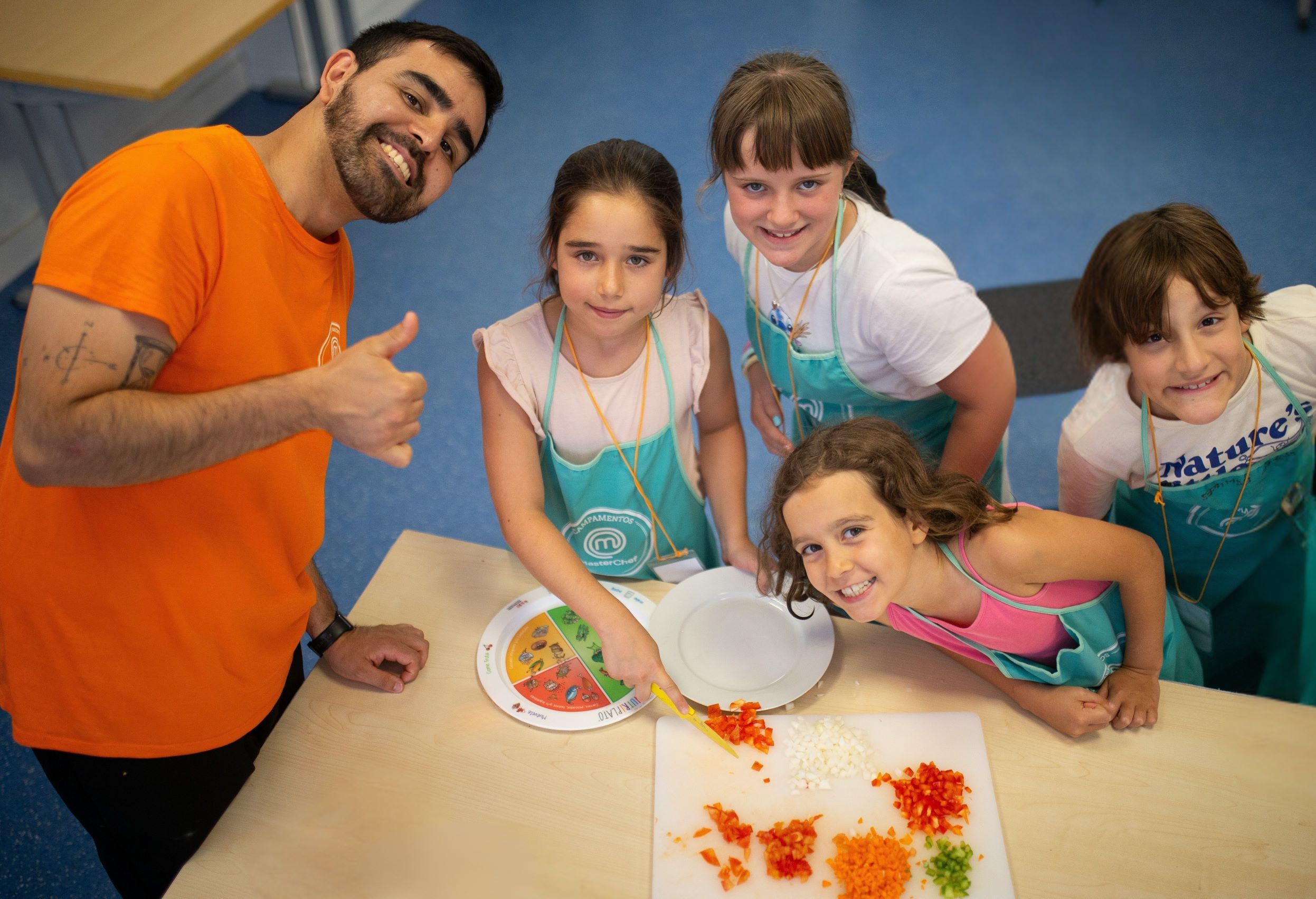 Nutriplato se une a los campamentosde verano de MasterChef