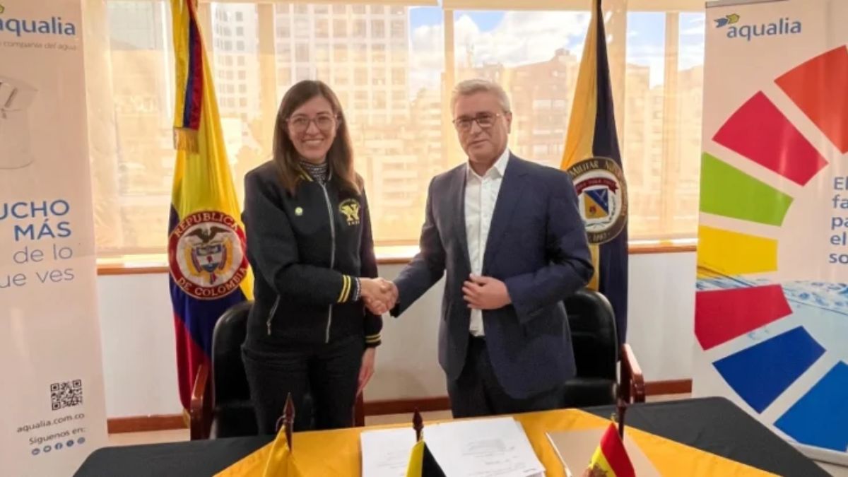 Aqualia y la Universidad Militar Nueva Granada crean la Cátedra Aqualia sobre gestión sostenible del agua en Colombia
