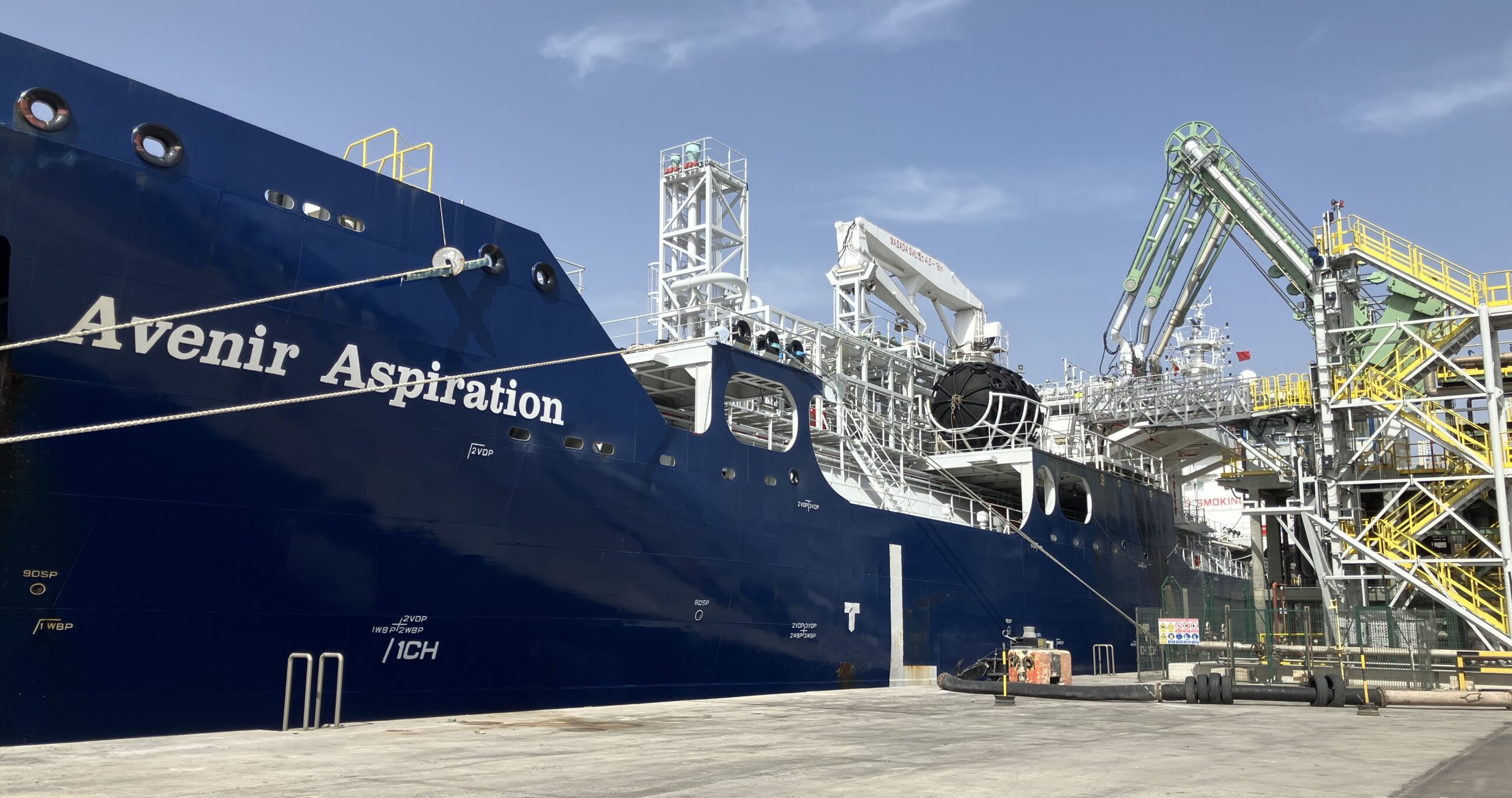 Enagás completa con éxito la primera carga de bioGNL de España en un barco de suministro de bunkering
