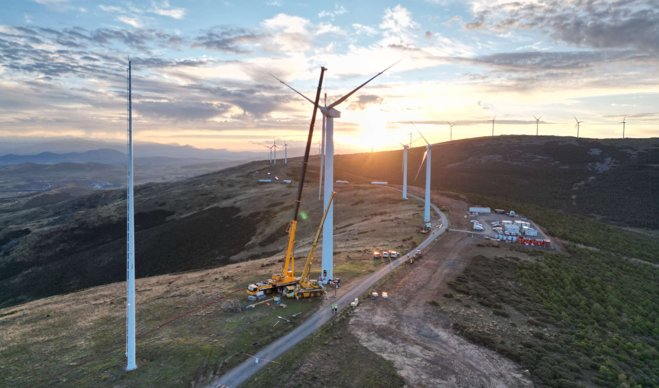 Endesa conecta su planta eólica repotenciada más grande de España