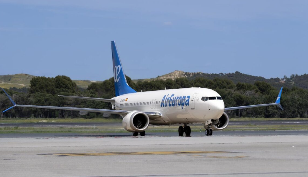 Air Europa adquiere su segundo Boeing 737 MAX, modelo del que sumará 20 unidades en 2028