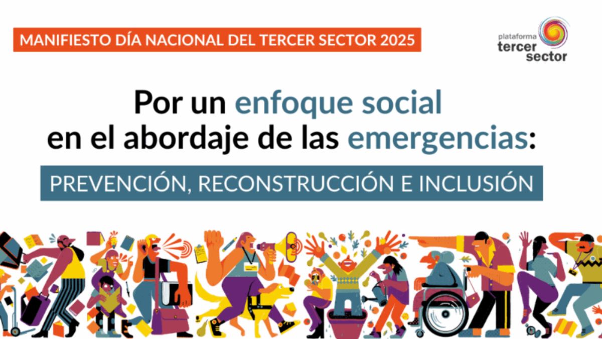 El Tercer Sector conmemorará su Día Nacional reclamando un enfoque social en el abordaje de las emergencias