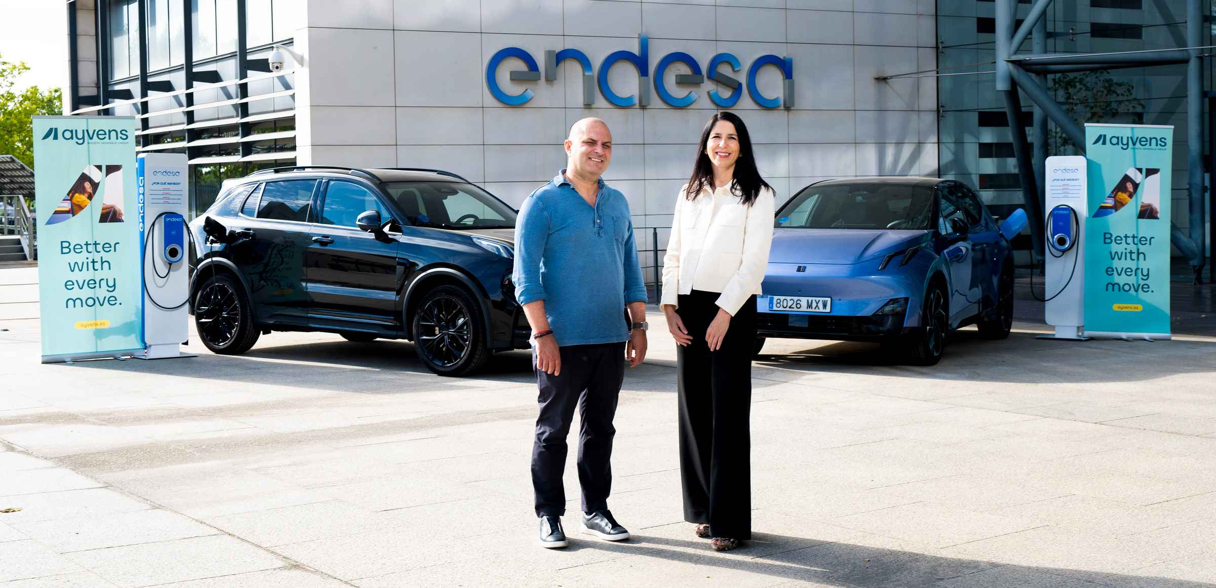 Endesa y Ayvens crean Endesa Drive, el primer renting eléctrico para particulares con todo incluido