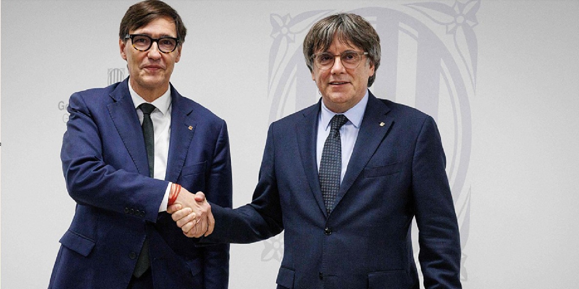 Hacienda lanza el presupuesto 2026 tras negociar Illa con el prófugo Puigdemont en Bruselas