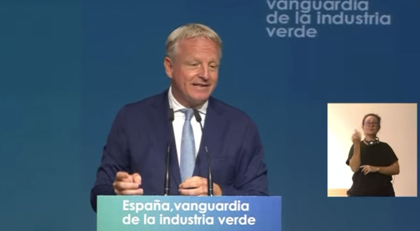 Maarten Wetselaar, de Moeve: ‘La Agenda Verde es la mejor ruta para una Europa más competitiva y autónoma energéticamente’