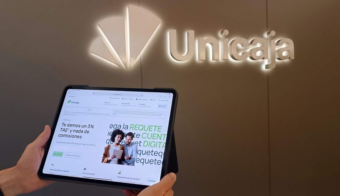 Unicaja amplía a octubre la promoción de la ‘Requetecuenta digital’