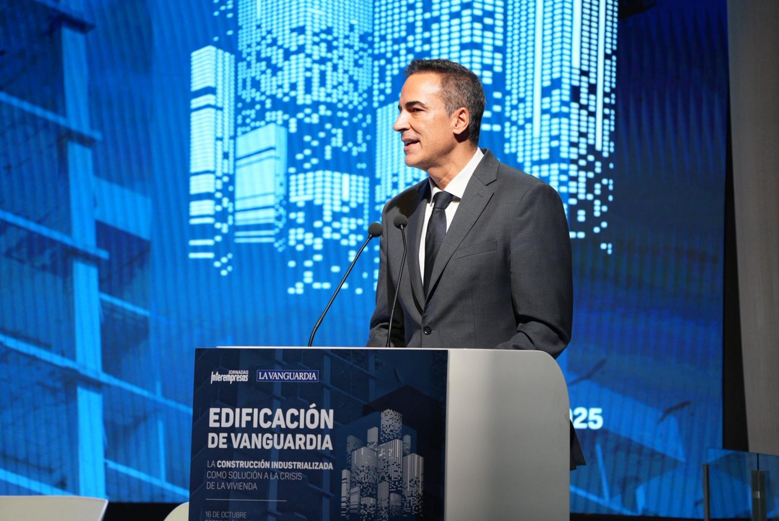 Iñaqui Carnicero subraya en Barcelona la industrialización de la vivienda como motor de innovación, sostenibilidad y cohesión social