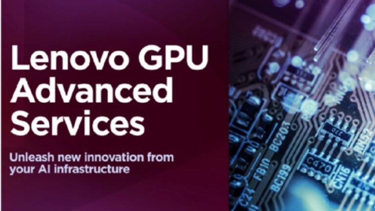 Lenovo lanza GPU Advanced Services para incrementar el rendimiento de las cargas de trabajo de IA en un 30%