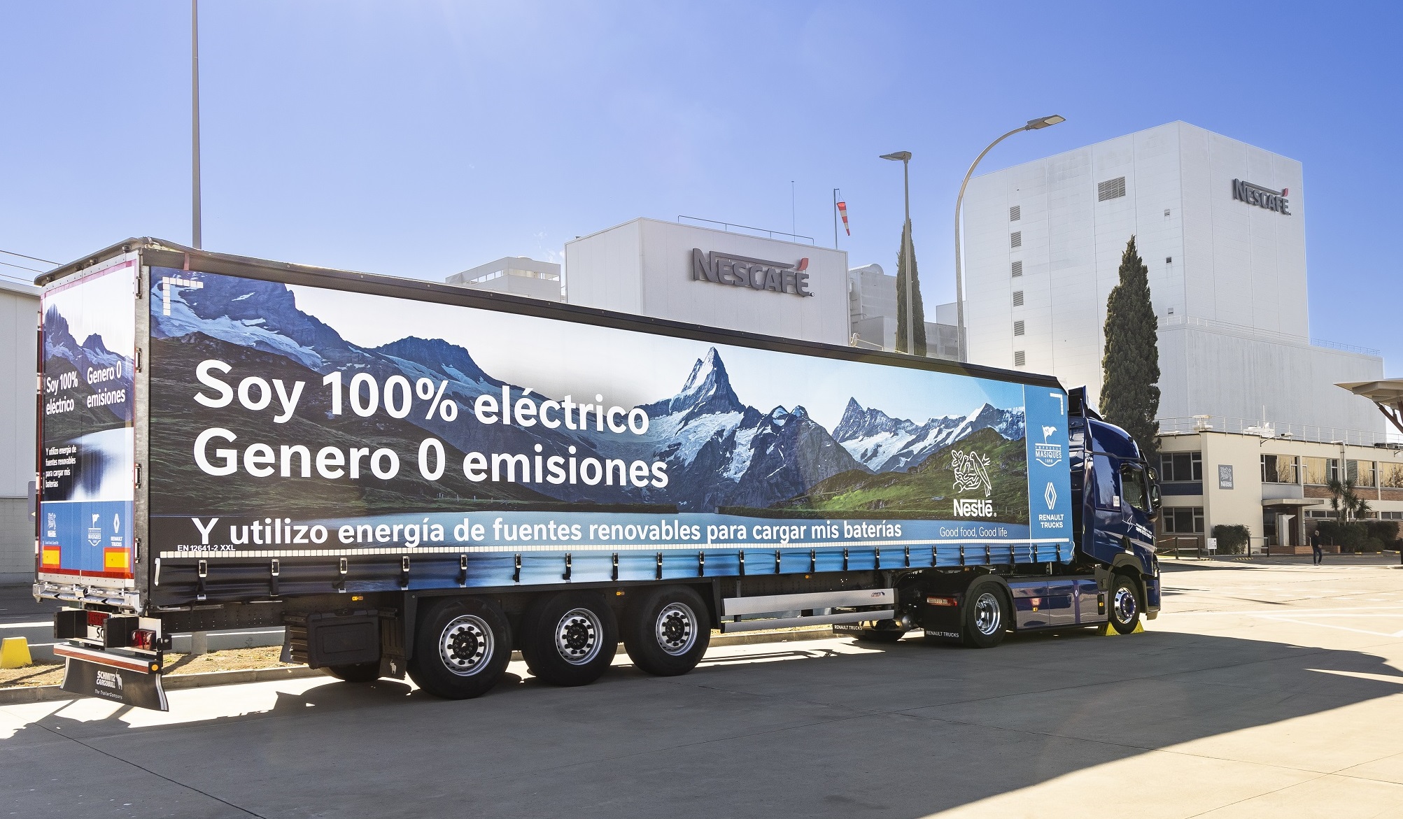 Nestlé España reduce las emisiones en su ruta logística del café en 1.400 toneladas de CO2 equivalente