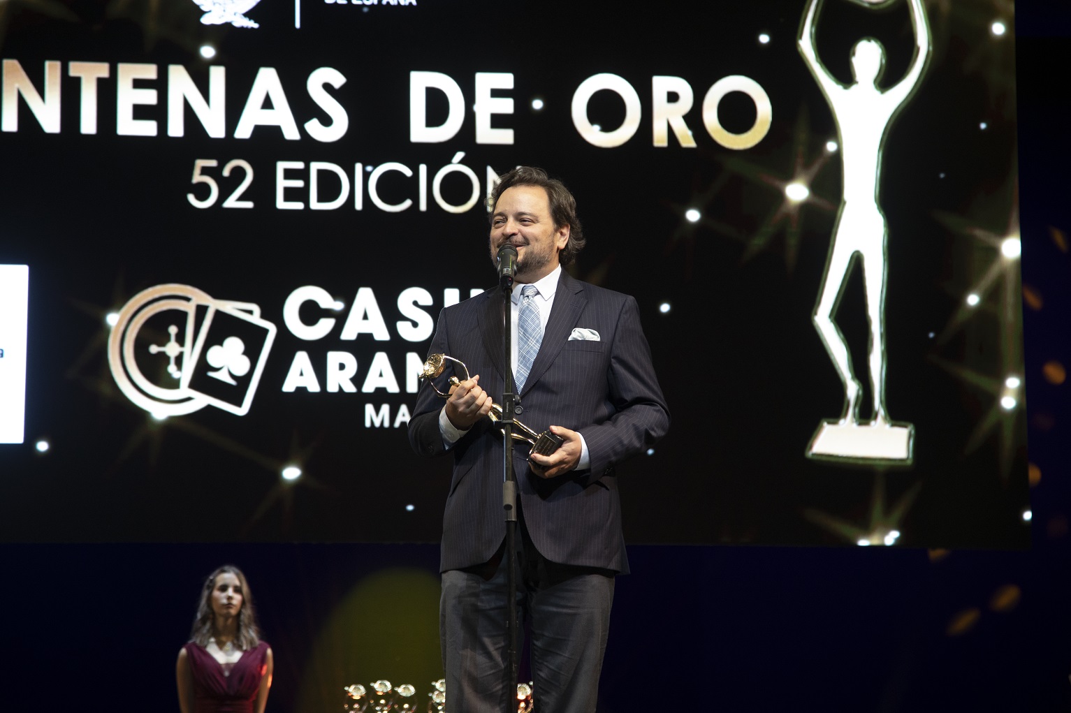 David Felipe Arranz recoge la Antena de Oro 2025 por “El Marcapáginas”