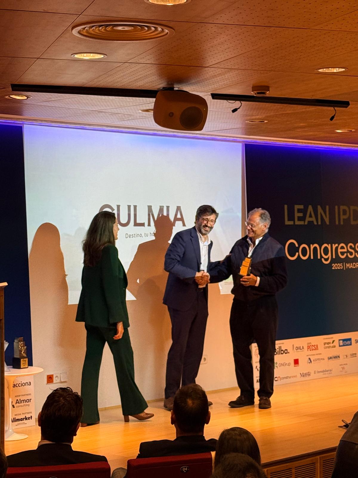 Culmia es galardonada en los Premios KOBAH por su proyecto Plan VIVE I