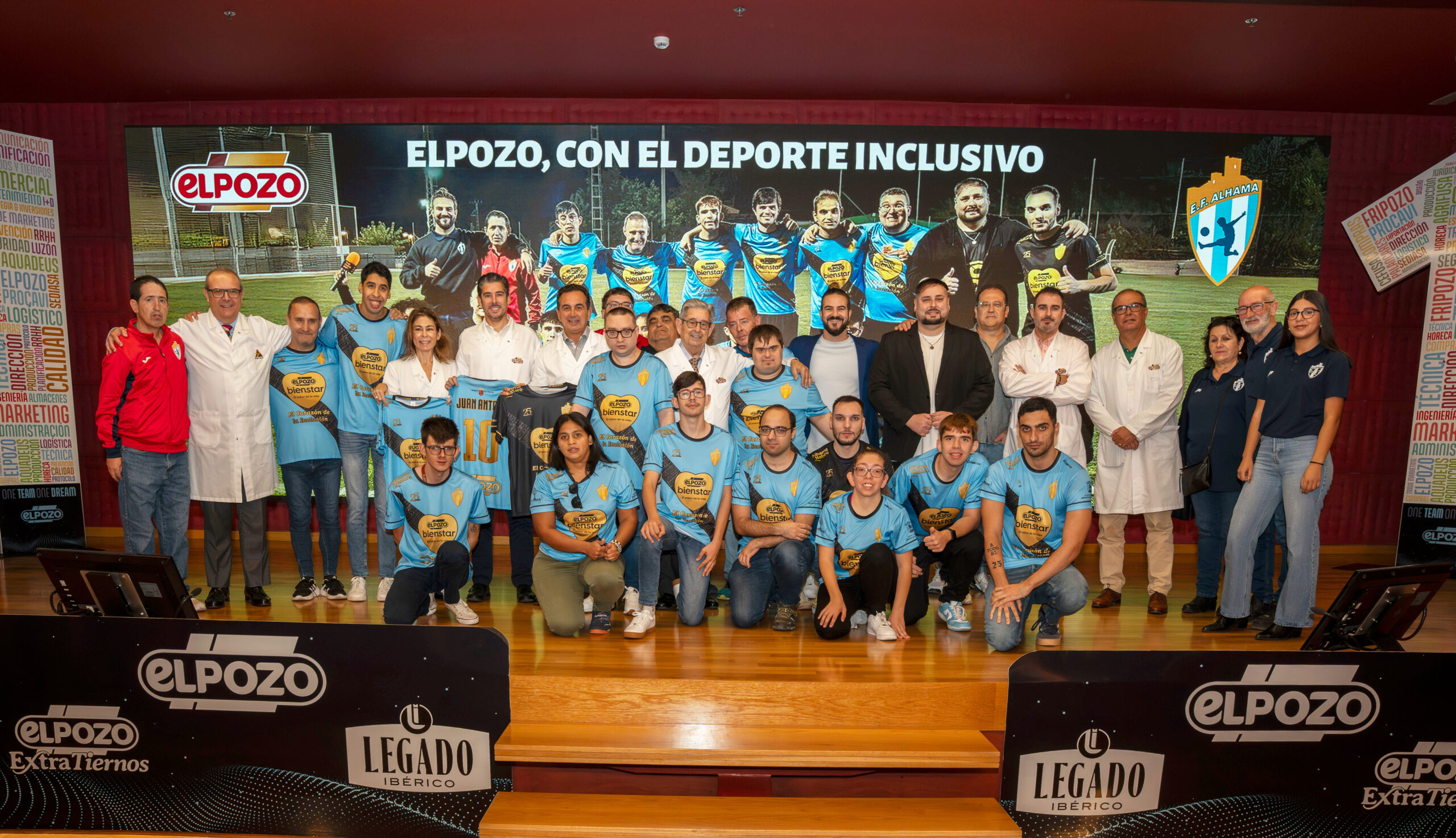 ElPozo Alimentación apoya el deporte inclusivo a través de la Escuela de Fútbol de Alhama