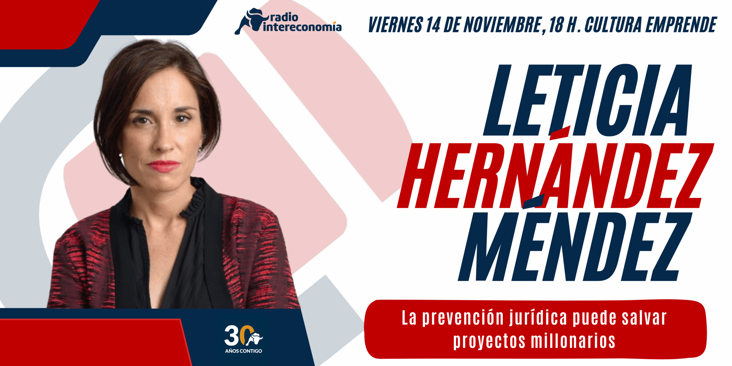 La abogada Leticia Hernández Méndez explica en Intereconomía cómo la prevención jurídica puede salvar proyectos millonarios