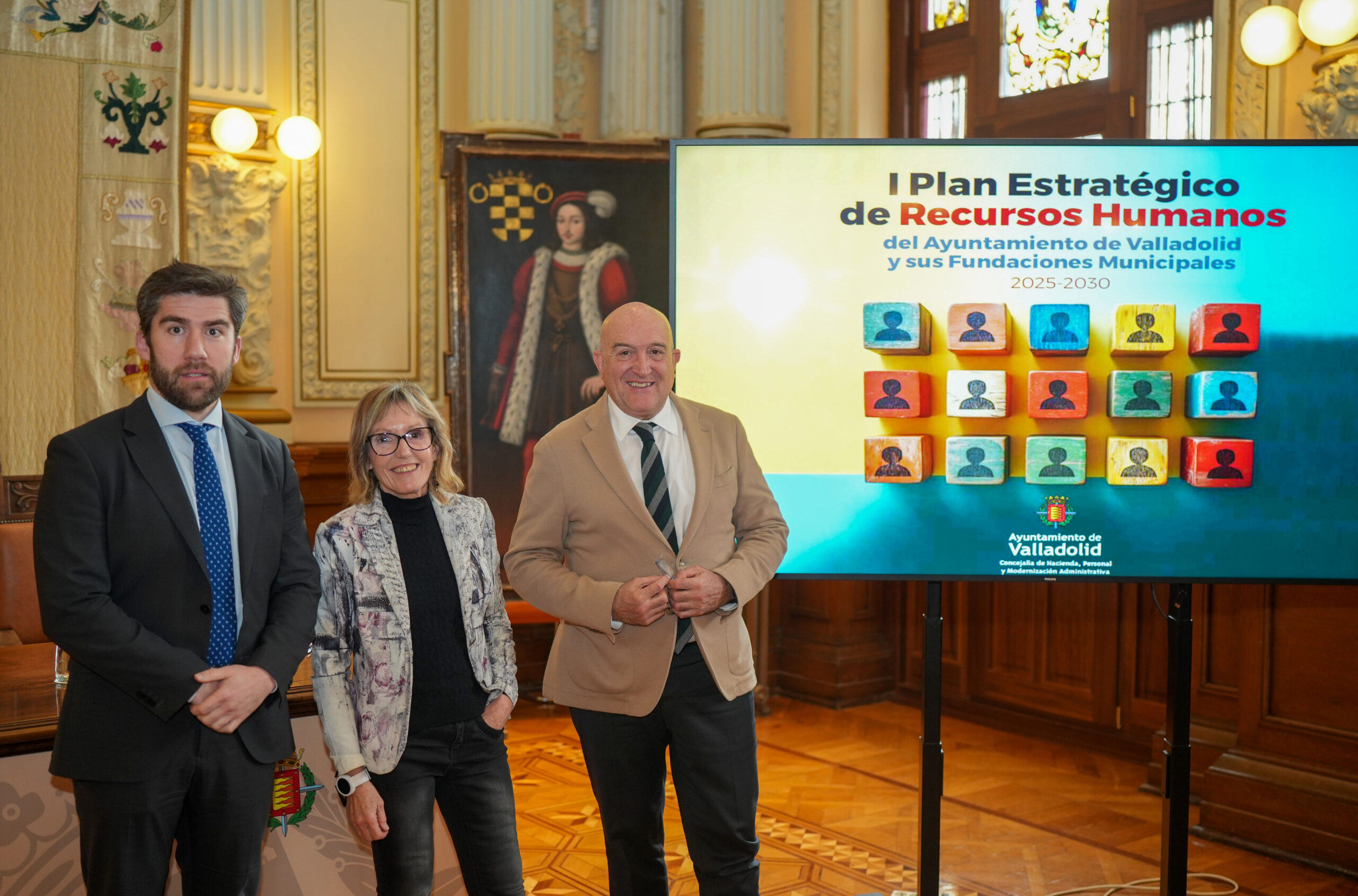 El Plan de Recursos Humanos del Ayuntamiento de Valladolid afronta la jubilación de 434 funcionarios