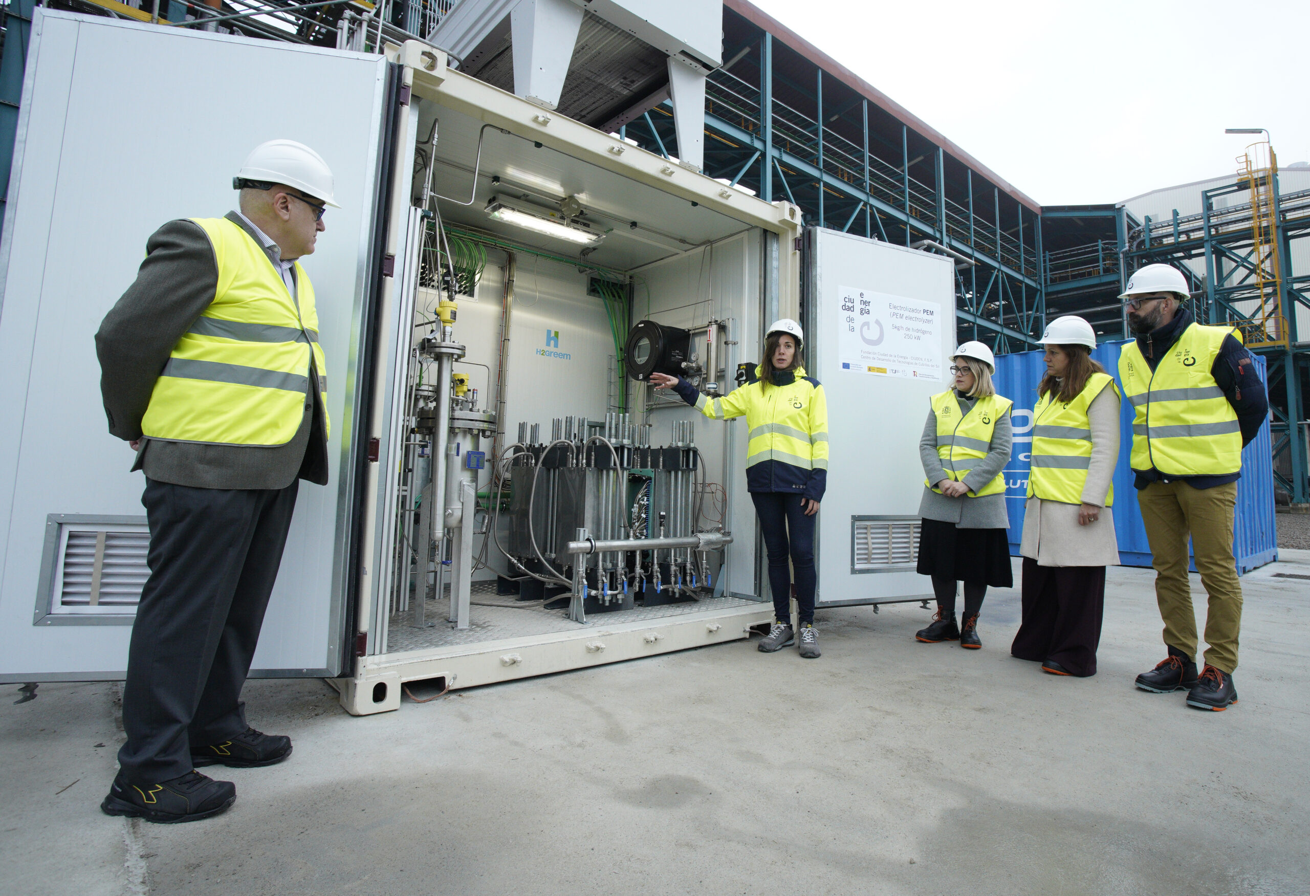 La Ciudad de la Energía producirá hidrógeno verde a partir de agua y renovables