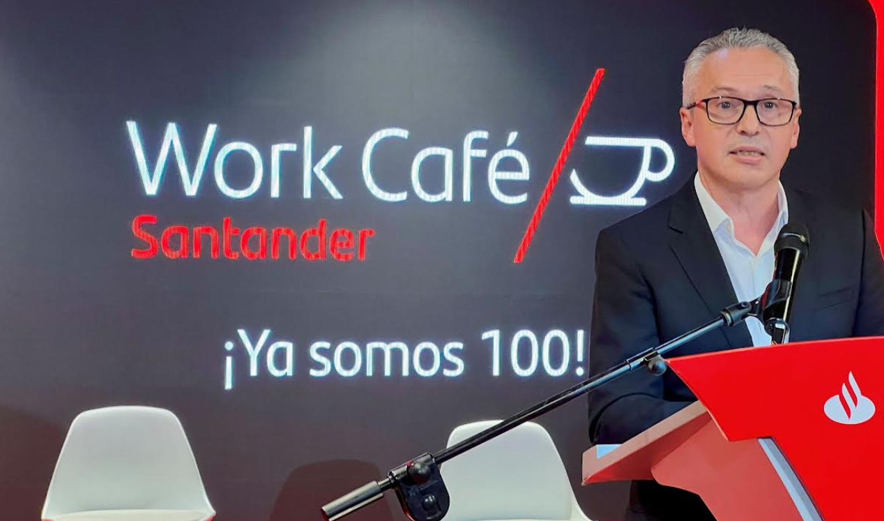 Santander inaugura el Work Café número 100 