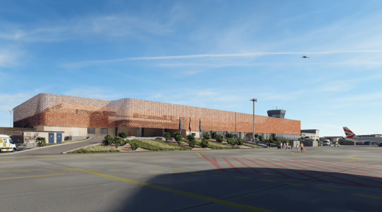 Aena da luz verde a la remodelación integral de la terminal del Aeropuerto de Melilla