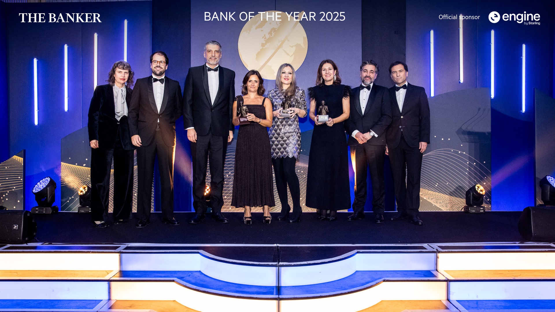 Santander, mejor banco en España y Europa por la revista The Banker