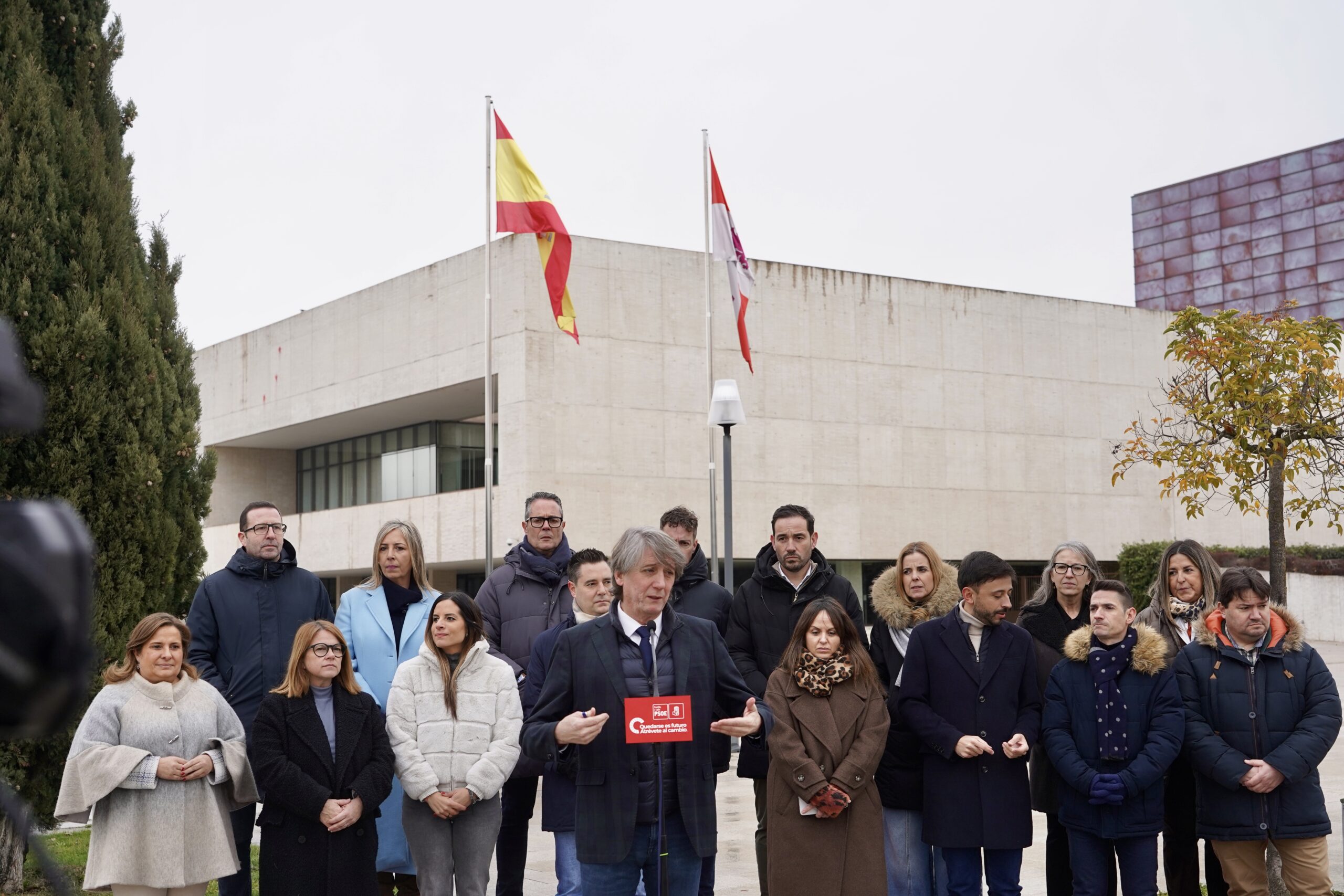 Martínez ve a Mañueco «acojonado» ante la convocatoria electoral de marzo