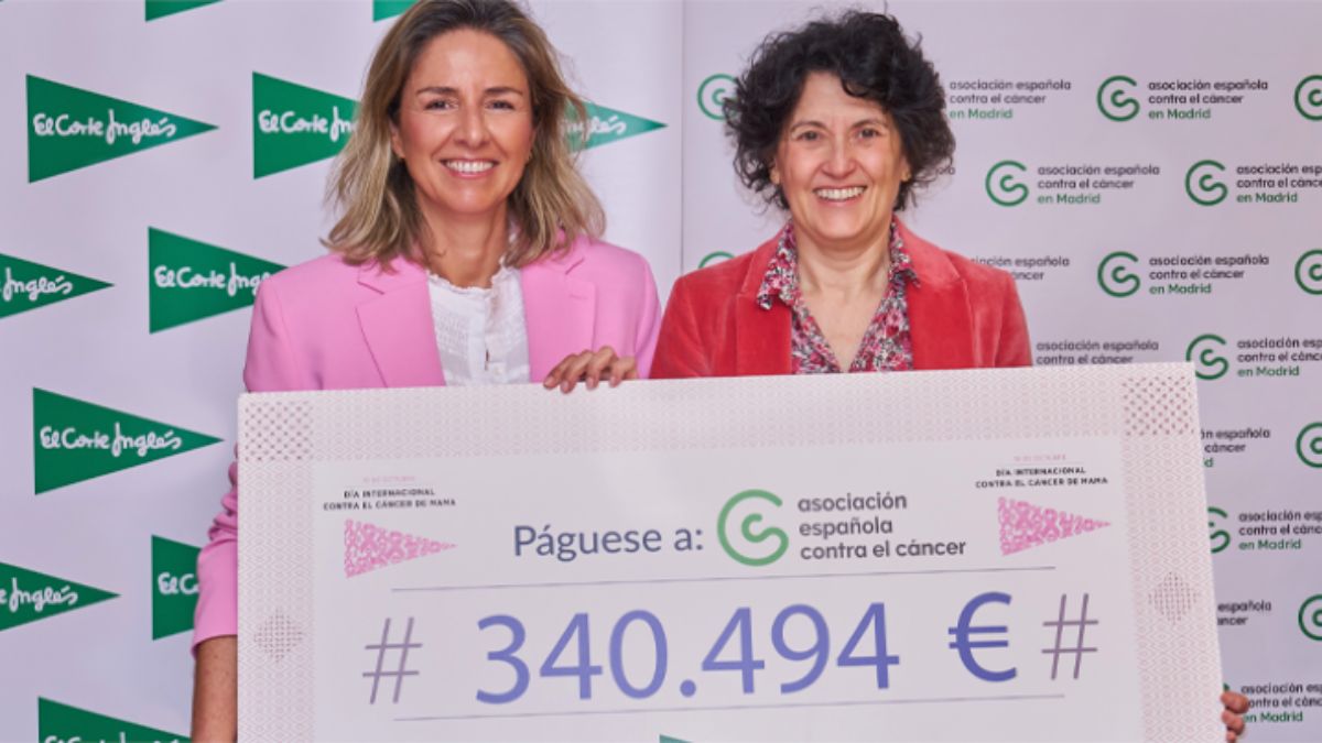 El Corte Inglés aporta 340.494 euros para investigar contra el cáncer de mama