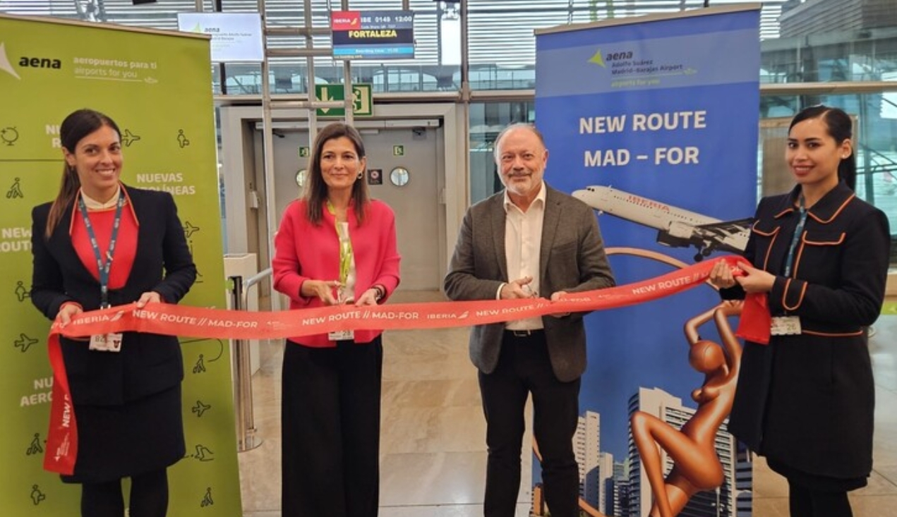 Iberia inaugura sus vuelos a Fortaleza