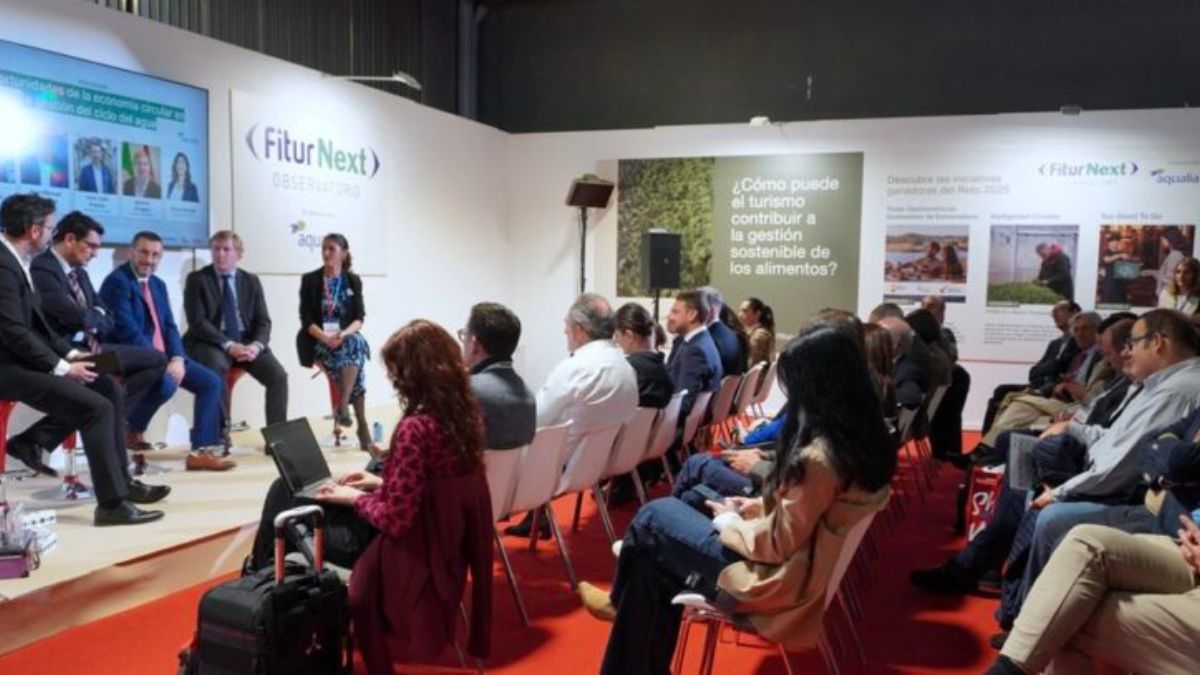 Aqualia y FiturNext abren el debate sobre la gestión sostenible del agua y el turismo en la 46ª edición de FITUR