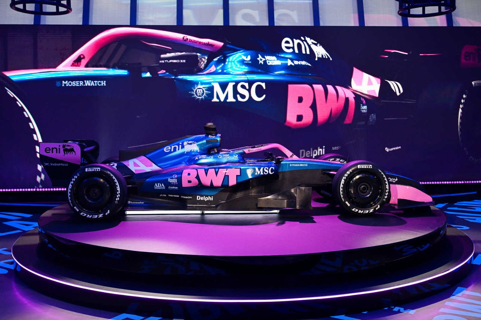 Indra firma un acuerdo de colaboración con la escudería BWT Alpine de F1