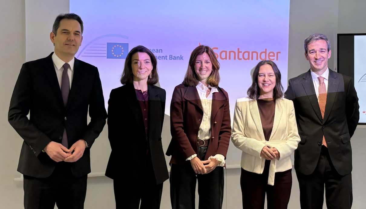 El BEI y Santander movilizarán 900 millones de nueva financiación para apoyar a empresas europeas