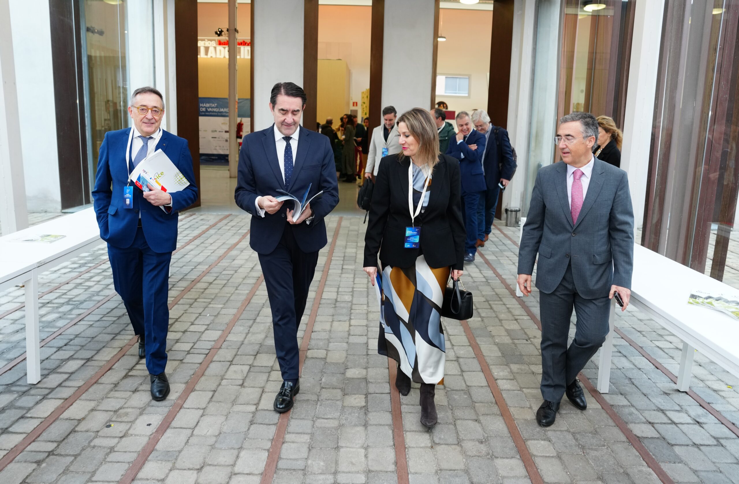 Empresas y profesionales de la construcción habitan estos días en Valladolid en un foro organizado por AEICE