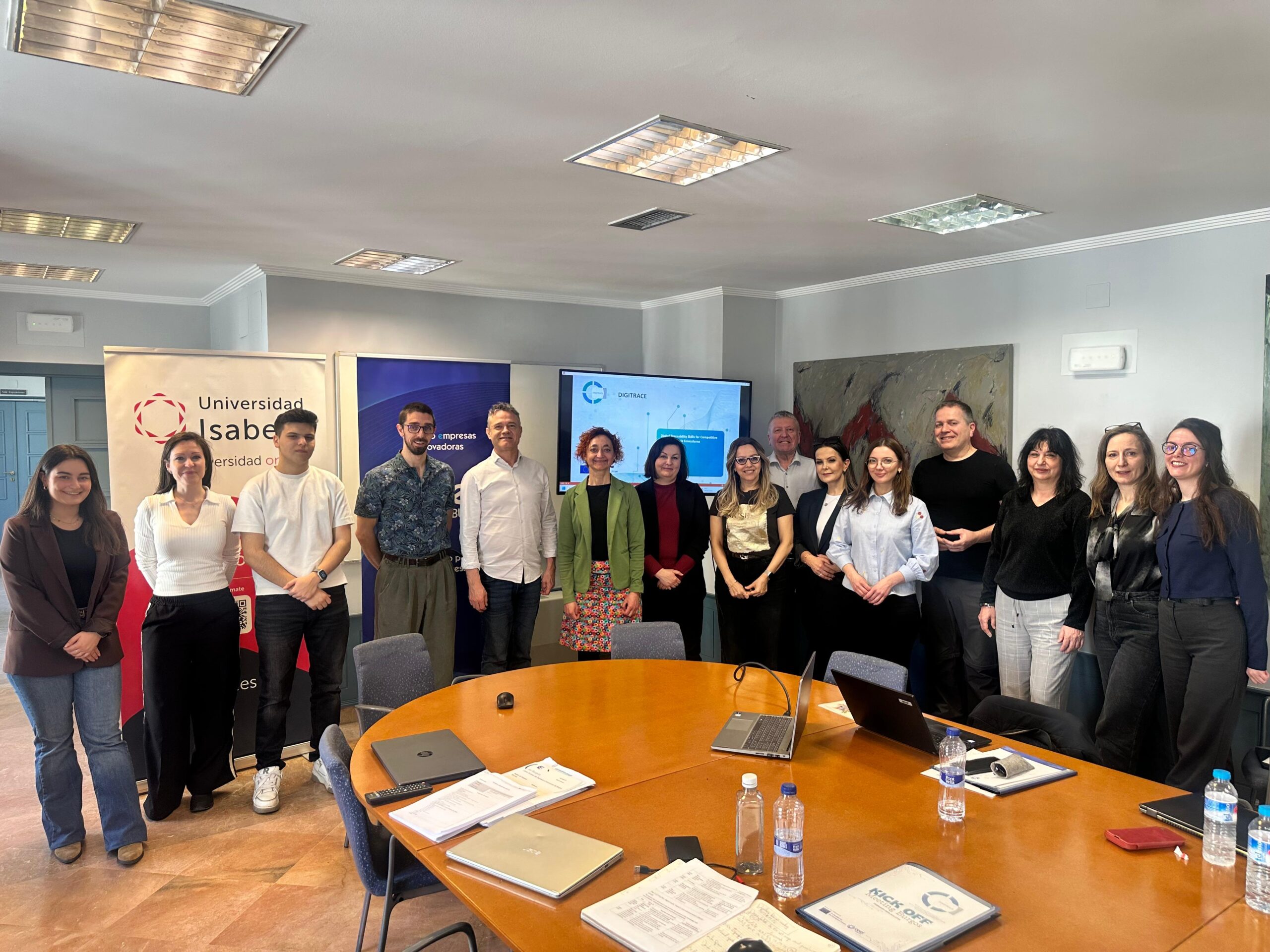 Universidad Isabel I participa en Digitrace, proyecto de la UE para apoyar la adaptación digital de las empresas