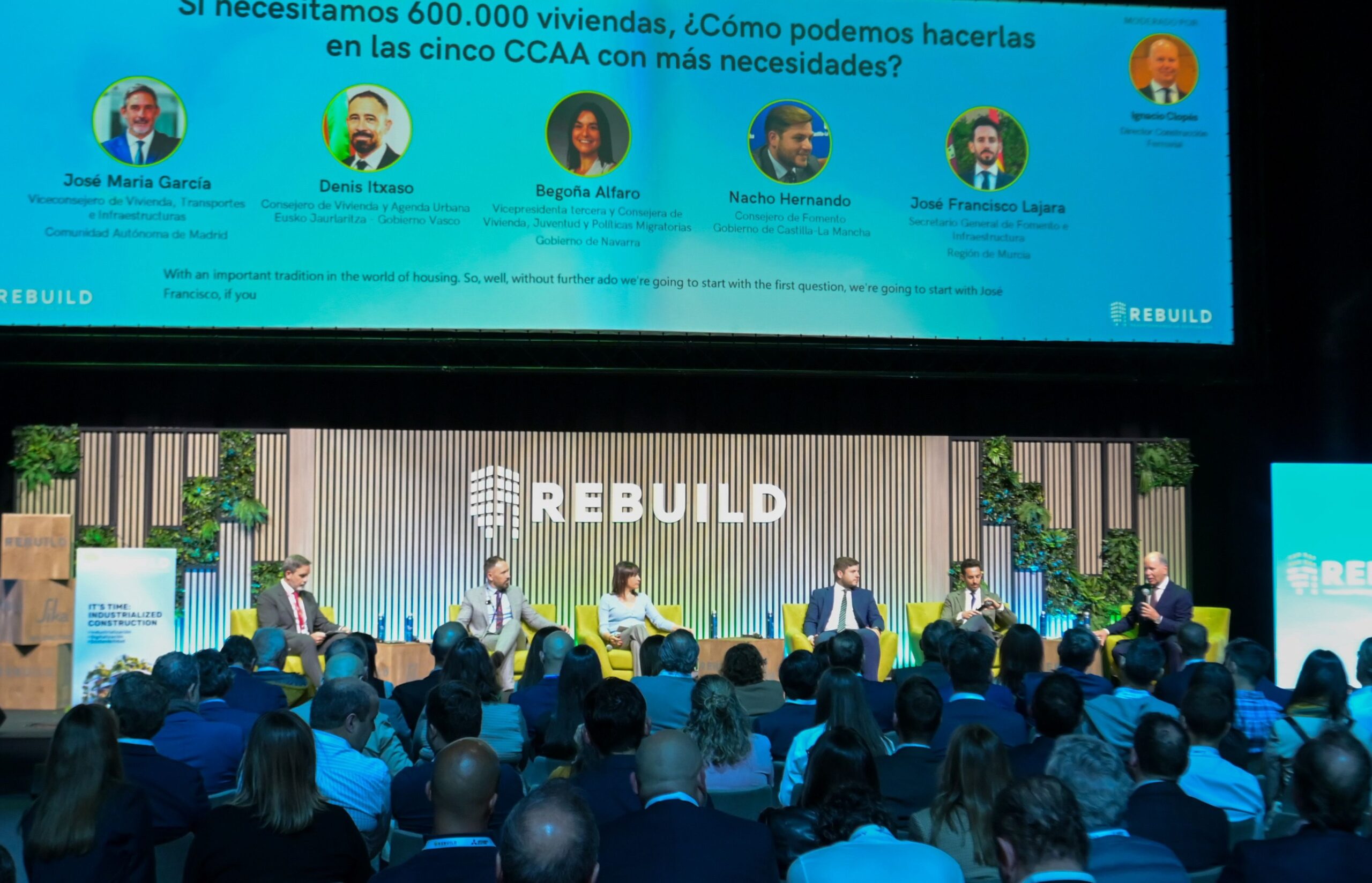 REBUILD 2026 debatirá sobre la ampliación del parque residencial asequible