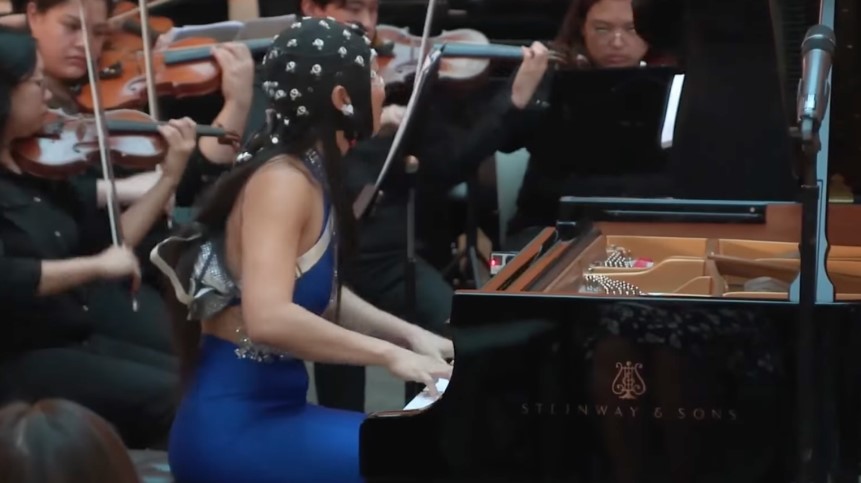 Experiencia inmersiva de la Doctora Mei Rui, la Fundación Princesa de Girona y la Escuela Superior de Música Reina Sofía